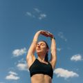 Portrait of Elisaveta Vurbanova, an experienced yoga practitioner.